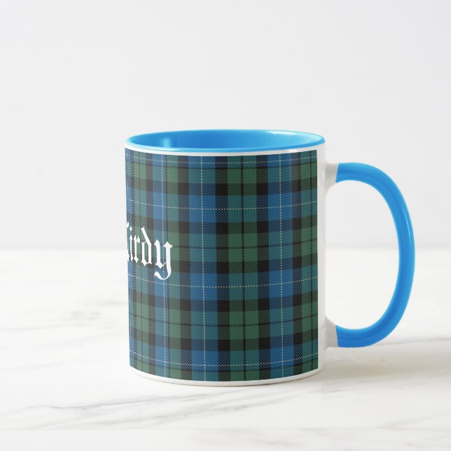 Custom Classic MacKirdy Tartan Karierte Tasse (Rechts)