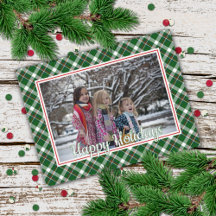 Custom Classic Red Green Blue Kariertes Muster