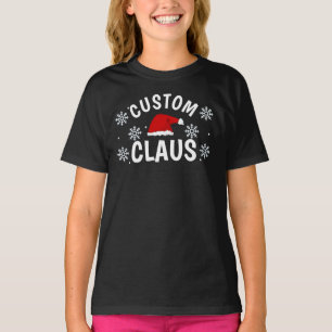 Custom Claus Santa Claus Christmas Custom T-Shirt