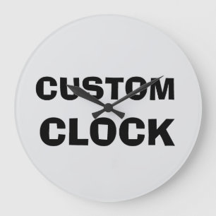 CUSTOM CLOCK GROßE WANDUHR