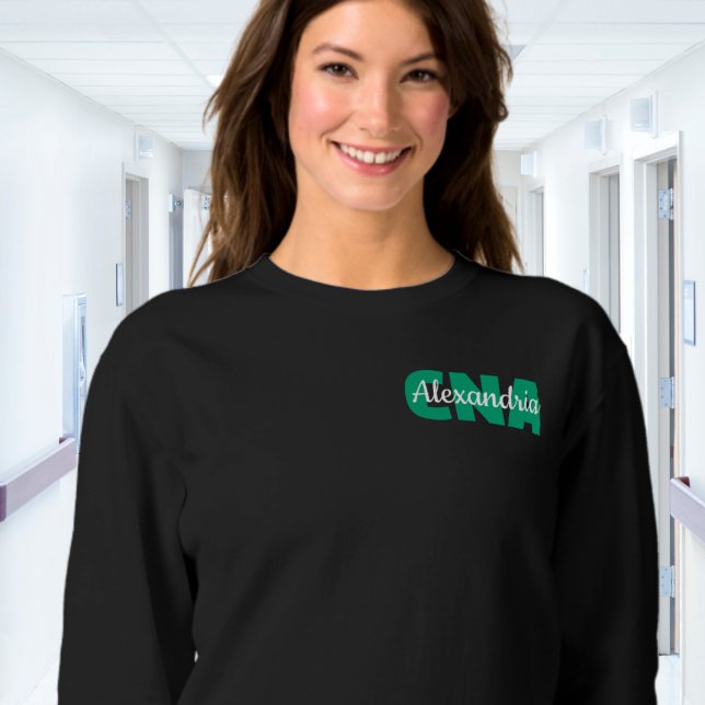 Custom CNA Credentials with Name Sweatshirt (Von Creator hochgeladen)