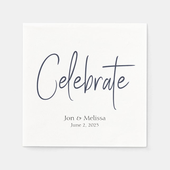 Custom Cocktail Napkins Serviette (Vorderseite)