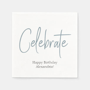 Custom Cocktail Napkins Serviette