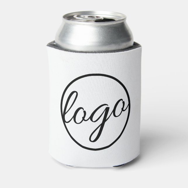 Custom Coffee Shop Restaurant Business-Logo Dosenkühler (Kanne Rückseite)
