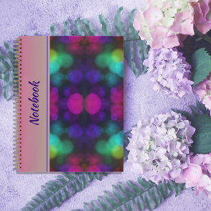 Custom Color Bokeh-Notebook Notizbuch