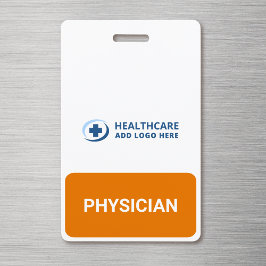 Custom Color Medical Role Recognition Companion Ausweis
