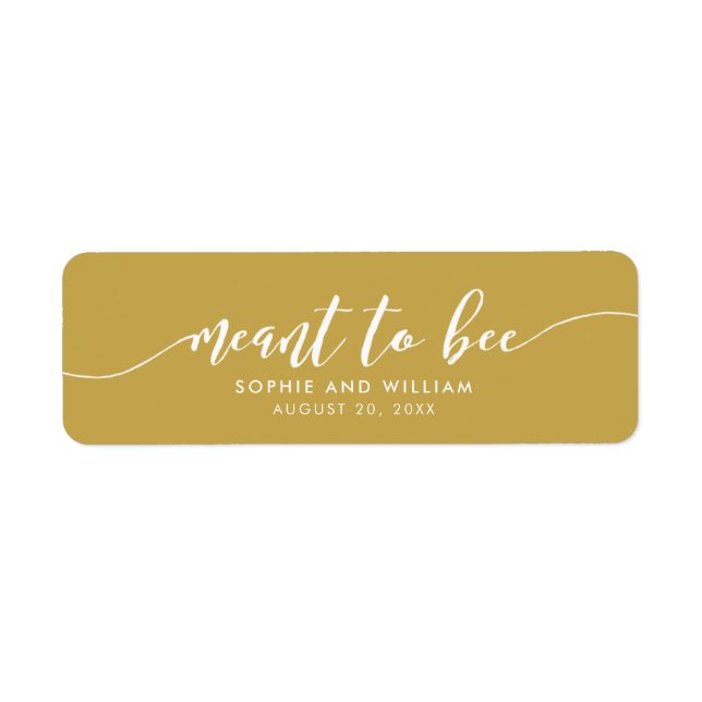 Custom Color Relax Script Meant to Bee Wedding (Vorne)