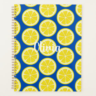 Custom Colorful Lemon Fruchtprint Planer
