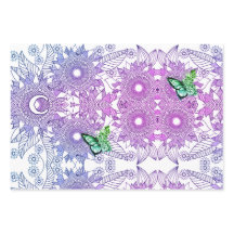 Custom Colors Butterfly Mandala