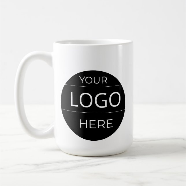 Custom Company Logo Mug – Great Corporate Gift Ide (Gauche)