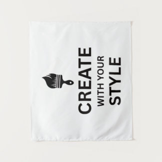 Custom Company Logo Personalized Wall Tapestry Wandteppich