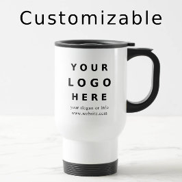 Custom Company Logo Promotional Reisebecher