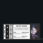 Custom Concept Ticket Geschenk Idee DIY Event Tick Einladung<br><div class="desc">Custom Concert Ticket Geschenk Idee DIY Event Ticket Einladung</div>