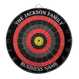 Custom Corporate Dartboard Business Name Dartscheibe