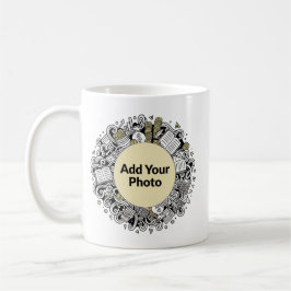 ​Custom Corporate Logo Finance  Accounting Doodle  Kaffeetasse