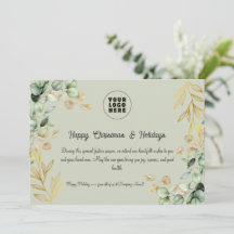 Custom Corporate Weihnachtskarte 2025