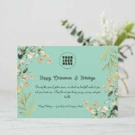 Custom Corporate Weihnachtskarte 2025 Feiertagskarte