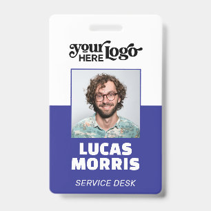 Custom CorporateBadge Employee/Event-ID mit Foto Ausweis