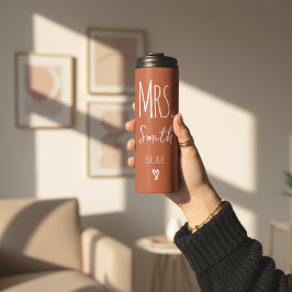 Custom Couple Wedding Tumbler for Husband and Wife Thermosbecher