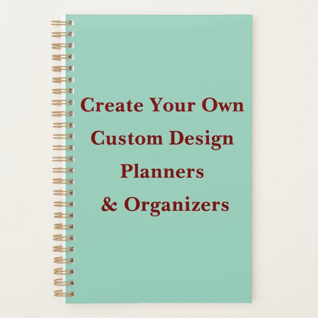 Custom Creative Journal & Planner - Personalisiert Planer (Vorderseite)