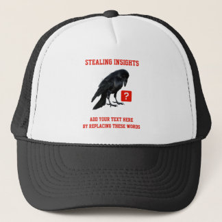 Custom Crow Business Intelligence Analyst Truckerkappe