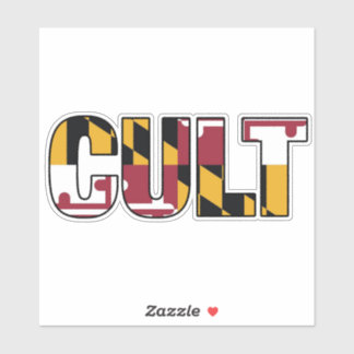 Custom Cut Maryland Flag Culal Decal Aufkleber