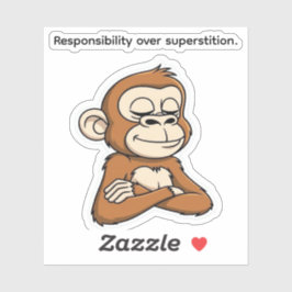 Custom-Cut Vinyl Sticker