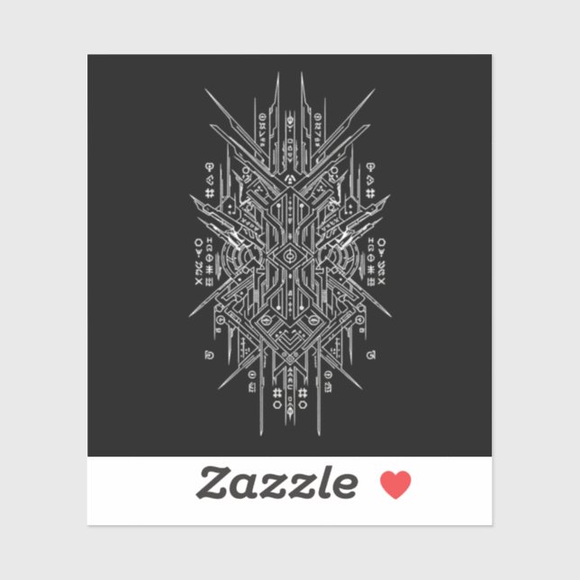 Custom-Cut Vinyl Sticker (Blatt)