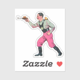 Custom-Cut Vinyl Sticker