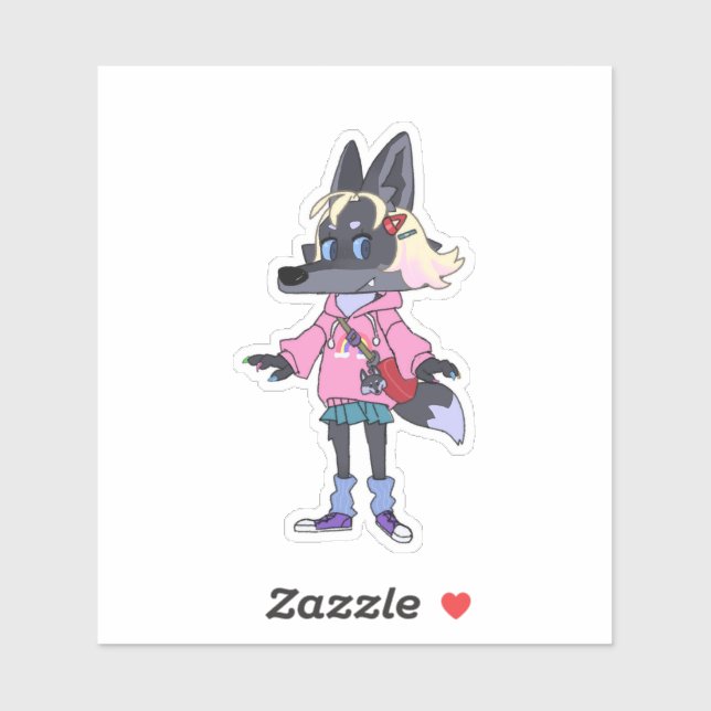 Custom-Cut Vinyl Sticker (Blatt)