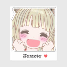 Custom-Cut Vinyl Sticker【smile】 カスタムカットビニールステッカー