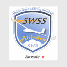 Custom-Cut Vinyl Stickers with SWSS Emblem