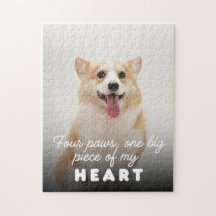 Custom Cute Pet Photo Puzzles For Dog Lovers