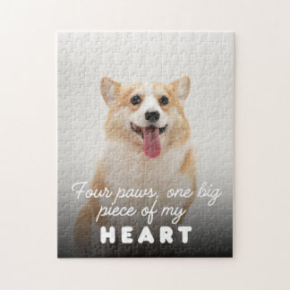 Custom Cute Pet Photo Puzzles For Dog Lovers