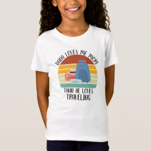 CUSTOM Dada Lieben mich mehr als die Lieben reisen T-Shirt