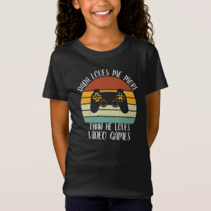 CUSTOM Dada Lieben mir mehr als die Lieben Videosp T-Shirt