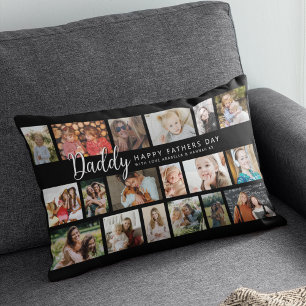 Custom Daddy 18 Foto-Collage Lendenkissen