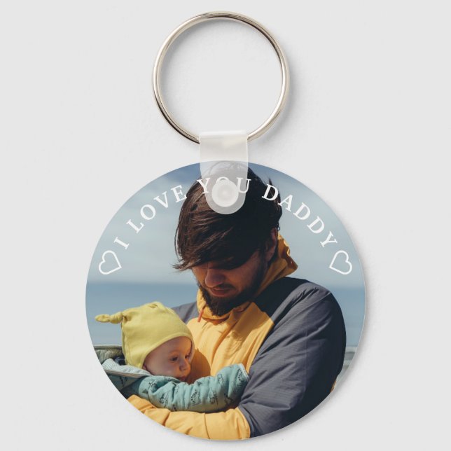 Custom Daddy Schlüsselanhänger, ich Liebe Sie Dadd Schlüsselanhänger (Vorderseite)