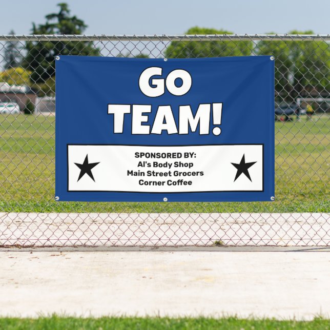 Custom Dark Blue Team Banner (InSitu)