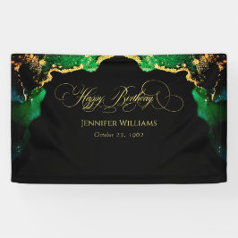Custom Dark Moody Birthday Background Banner