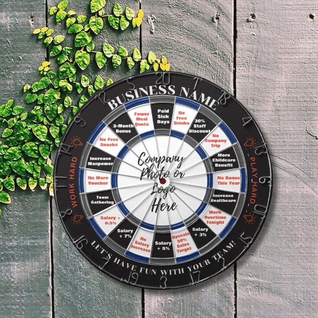Custom Dart Board Plus Decision Board für Unterneh Dartscheibe (Business decision is difficult, our dartboard may help, via the dartboard playing with your staff.)