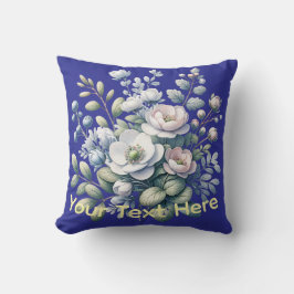 Custom design blue kissen