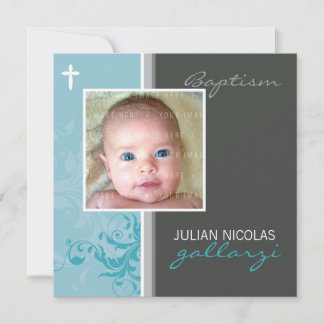 CUSTOM DESIGN :: Suzana Baptism Einladung - posa 2