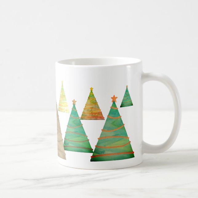 Custom Designed Mug "Christmas Tree" (Droite)