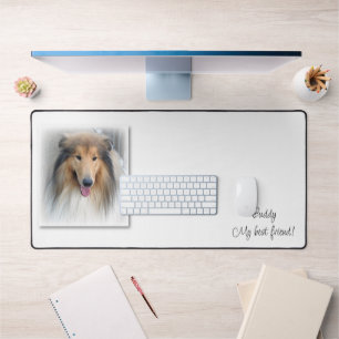 Custom Desk Mat Mans Best Friend Dog Schreibtischunterlage