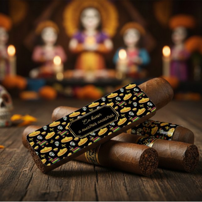 Custom Día de los Muertos Cigar Wrap (Von Creator hochgeladen)