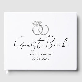 Custom Diamond Wedding Rings Gästebuch