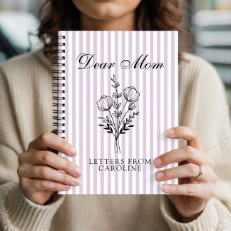 Custom diary for mom: love and gratitude letters notizbuch