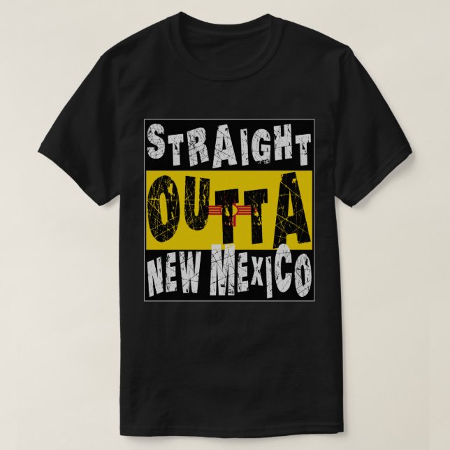 CUSTOM direkt über New Mexico Meme T-Shirt (Design vorne)