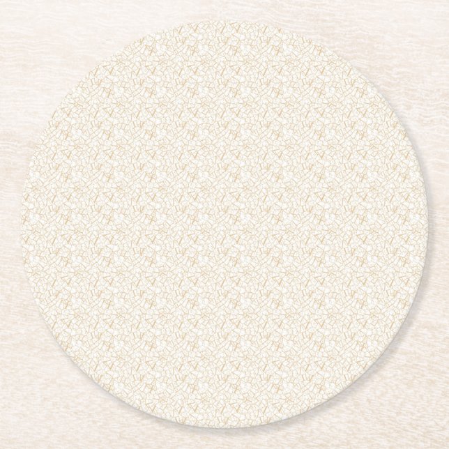 Custom Disposable Coasters | Printed Bar Style Runder Pappuntersetzer (Vorderseite)